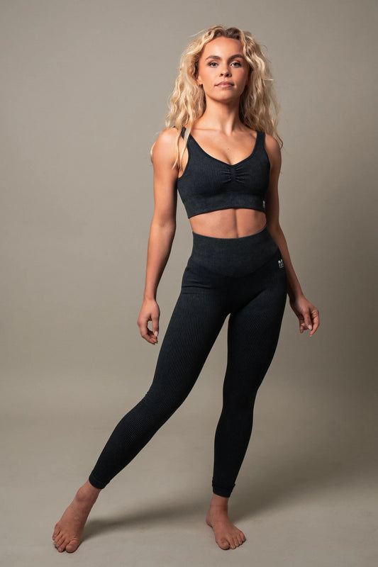 Sasha svartar leggings- MFitness