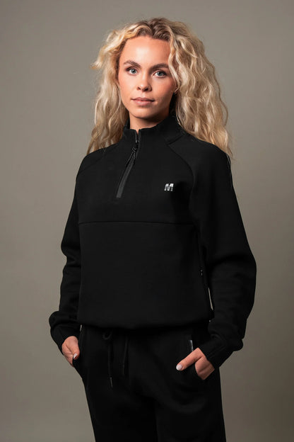 Ash svört peysa, unisex- MFitness