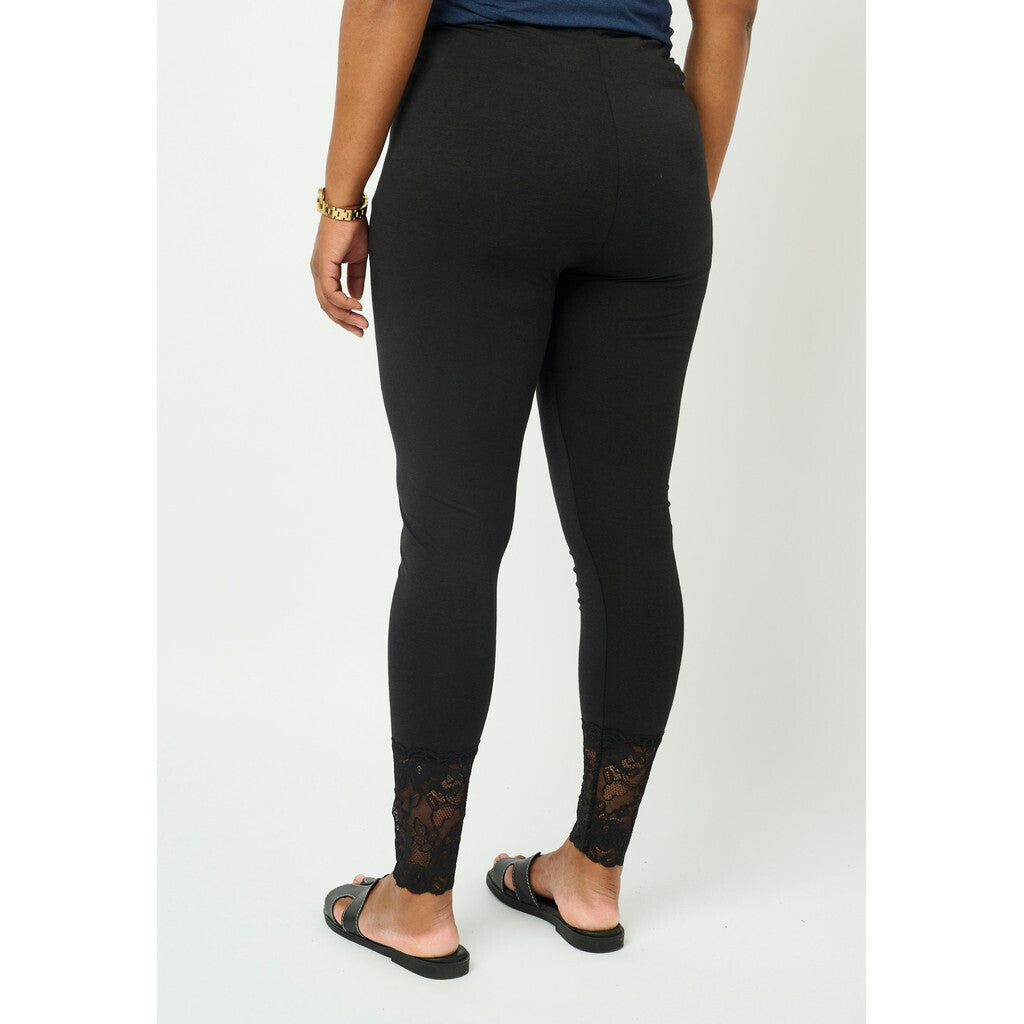 Iris svartar leggings- Pont Neuf