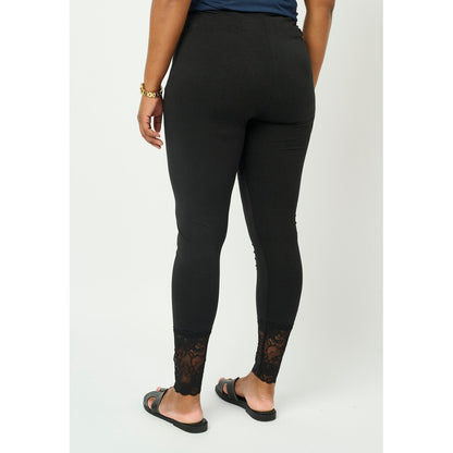 Iris svartar leggings- Pont Neuf