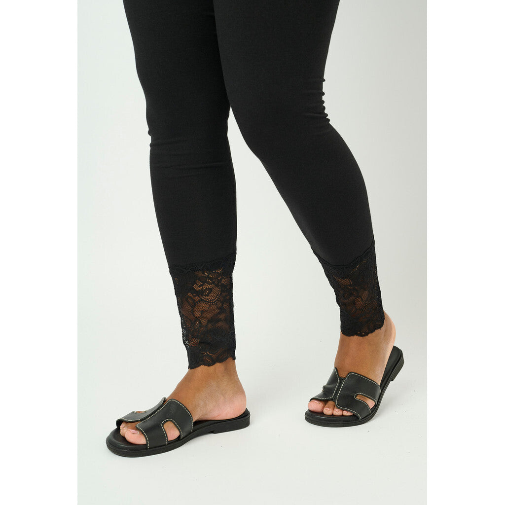 Iris svartar leggings- Pont Neuf